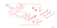 OUTIL pour Honda FOURTRAX 520 FOREMAN RUBICON 4X4 EPS de 2024