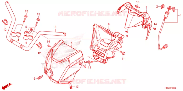 GUIDON Honda ATV 520 FOURTRAX 2024  TRX520FM6R