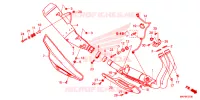 SILENCIEUX D'ECHAPPEMENT pour Honda CB 500 F ABS de 2023