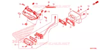 FEU ARRIERE pour Honda CBR 500 R ABS de 2023