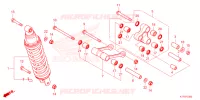 AMORTISSEUR ARRIERE pour Honda CRF 300 RALLY ABS de 2023