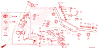 GUIDON   TE DE FOURCHE pour Honda CRF 300 RALLY ABS de 2023