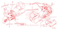 AUTOCOLLANTS pour Honda GL 1800 GOLD WING de 2023