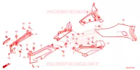 COUVERCLES LATERAUX pour Honda GL 1800 GOLD WING de 2023