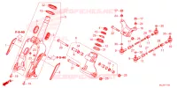 FOURCHE pour Honda GL 1800 GOLD WING TOUR DCT de 2023