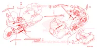 AUTOCOLLANTS pour Honda GL 1800 GOLD WING TOUR DCT de 2023