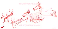 COUVERCLES LATERAUX pour Honda GL 1800 GOLD WING TOUR de 2023