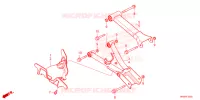 BRAS ARRIERE pour Honda FOURTRAX 520 RUBICON DCT DELUXE 6CM de 2024