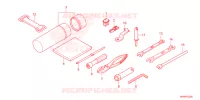 OUTIL pour Honda FOURTRAX 520 RUBICON DCT DELUXE 6CM de 2024