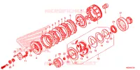 EMBRAYAGE pour Honda TRX 250 FOURTRAX RECON Electric Shift de 2023