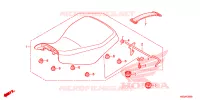 SELLE pour Honda TRX 250 FOURTRAX RECON Electric Shift de 2023