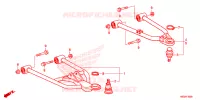 TRIANGLES AVANT pour Honda TRX 250 FOURTRAX RECON Electric Shift de 2023
