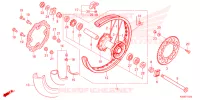 ROUE ARRIERE pour Honda CRF 250 R de 2024