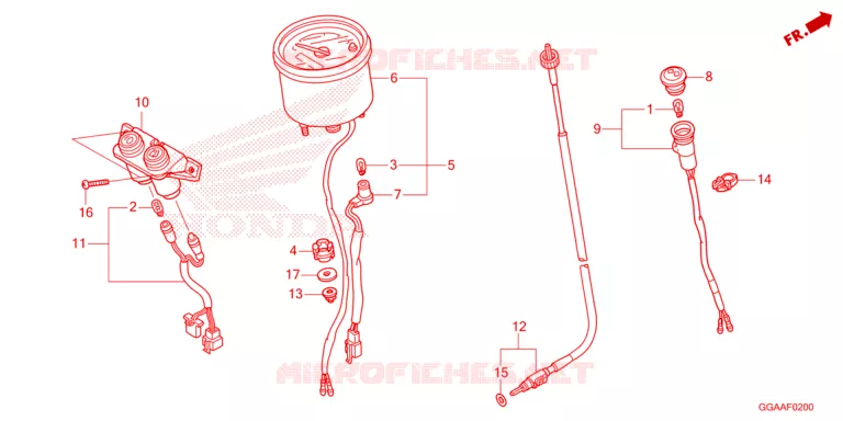COMPTEUR Honda SCOOTER 50 RUCKUS 2024  NPS50R