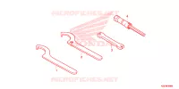OUTIL pour Honda CRF 150 R BIG WHEELS de 2024
