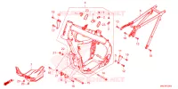 CADRE pour Honda CRF 450 RX ENDURO de 2024