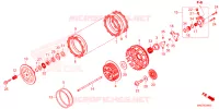 EMBRAYAGE pour Honda CRF 450 RX ENDURO de 2024