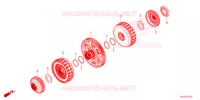 EMBRAYAGE pour Honda TALON 1000 R de 2023