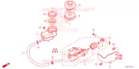 MAITRE CYLINDRE DE FREIN pour Honda TALON 1000 XS de 2023
