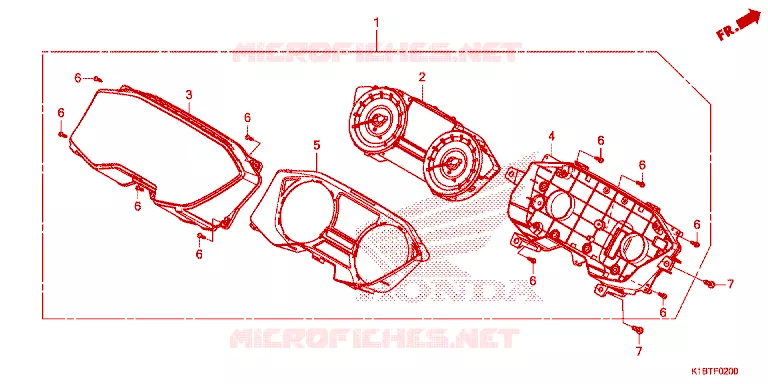 COMPTEUR  Honda SCOOTER 350 FORZA 2020  NSS350AM