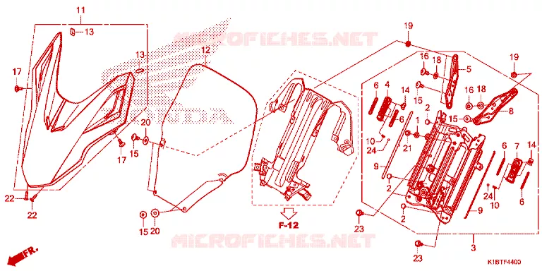 PARE BRISE Honda SCOOTER 350 FORZA 2021  NSS350AM_2TH
