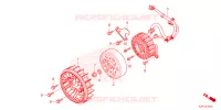 ROTOR   STATOR pour Honda SCOOPY 110 PRESTIGE de 2022