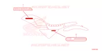AUTOCOLLANTS pour Honda CL 300 de 2023