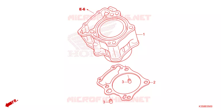 CYLINDRE Honda MOTO 300 CL 2023  CL300AP