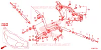 GUIDON   CARENAGE pour Honda DREAM 125 de 2022