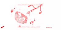 PHARE pour Honda DREAM 125 KIRANA de 2006