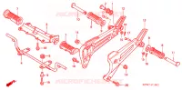 REPOSE PIED pour Honda DREAM 125 KIRANA de 2006