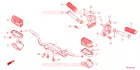 REPOSE PIED pour Honda SUPER CUB 125 de 2023
