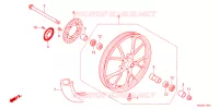 ROUE AVANT pour Honda SUPER CUB 125 de 2023
