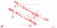 CLIGNOTANT pour Honda CB 500 F ABS de 2022