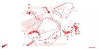 SELLE pour Honda CB 500 F ABS de 2022