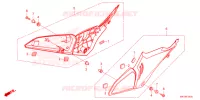 COUVERCLES LATERAUX pour Honda CB 650 R de 2023