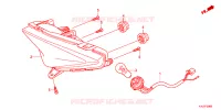 FEU ARRIERE pour Honda CBR 250 R ABS MORIWAKI de 2014