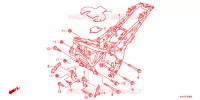 CADRE pour Honda CBR 250 R ABS de 2014