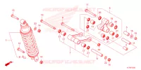 AMORTISSEUR ARRIERE pour Honda CRF 300 LD de 2023