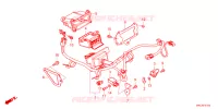 FAISCEAU D'AIRBAG pour Honda GL 1800 GOLD WING TOUR DCT, NAVI, AIRBAG de 2023