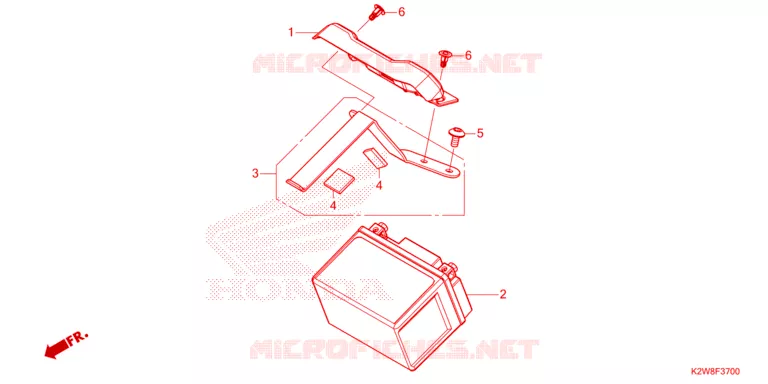 BATTERIE Honda MOTO 125 DAX 2023  ST125AP