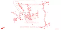 MAITRE CYLINDRE DE FREIN AVANT pour Honda CRF 150 R BIG WHEELS de 2023