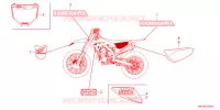 AUTOCOLLANTS pour Honda CRF 450 RX ENDURO de 2023