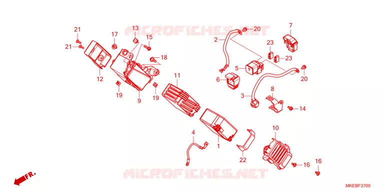 BATTERIE Honda MOTO 450 CRF 2023  CRF450RXP