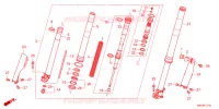 FOURCHE pour Honda CRF 450 R de 2023