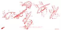 COUVERCLES LATERAUX pour Honda NC 750 X ABS DCT de 2022