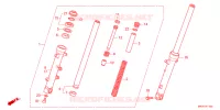 FOURCHE pour Honda NC 750 X ABS DCT de 2022