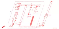 FOURCHE pour Honda NC 750 X ABS de 2022