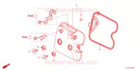 COUVRE CULASSE pour Honda FORZA 250 de 2023