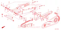 BRAS OSCILLANT pour Honda XL 750 TRANSALP de 2024